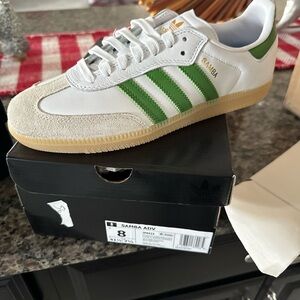 Adidas Samba ADV Men's Sneakers - White and Green